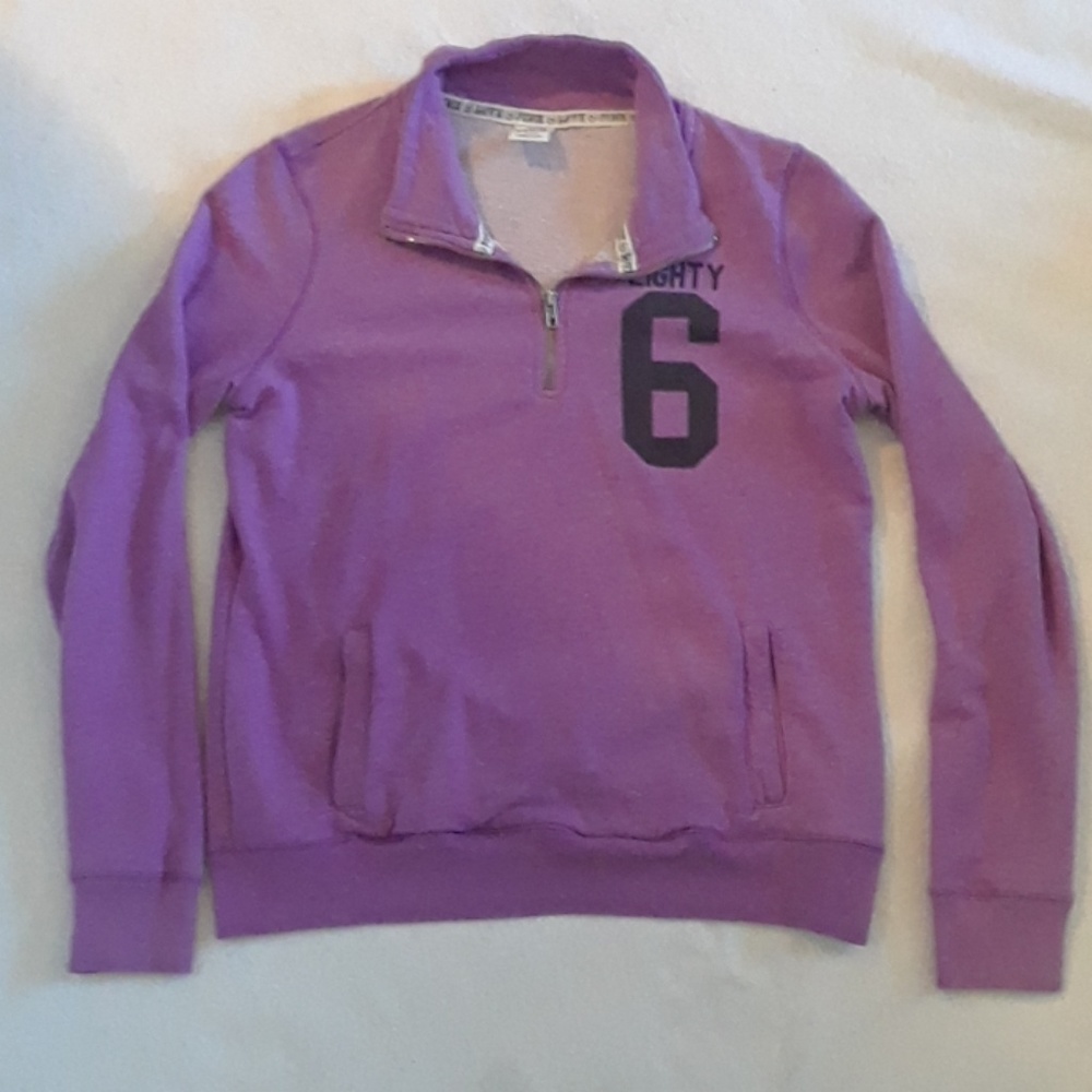 Victoria's secret pink purple sweatshirt